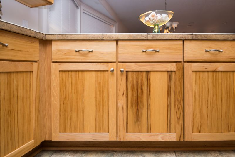 Built In Cabinetry Staining in Bloomington, IN
